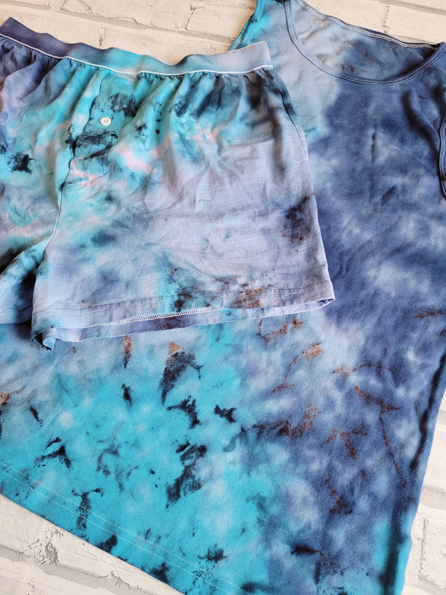 Tie Dye Men's Underwear Gift Set size M