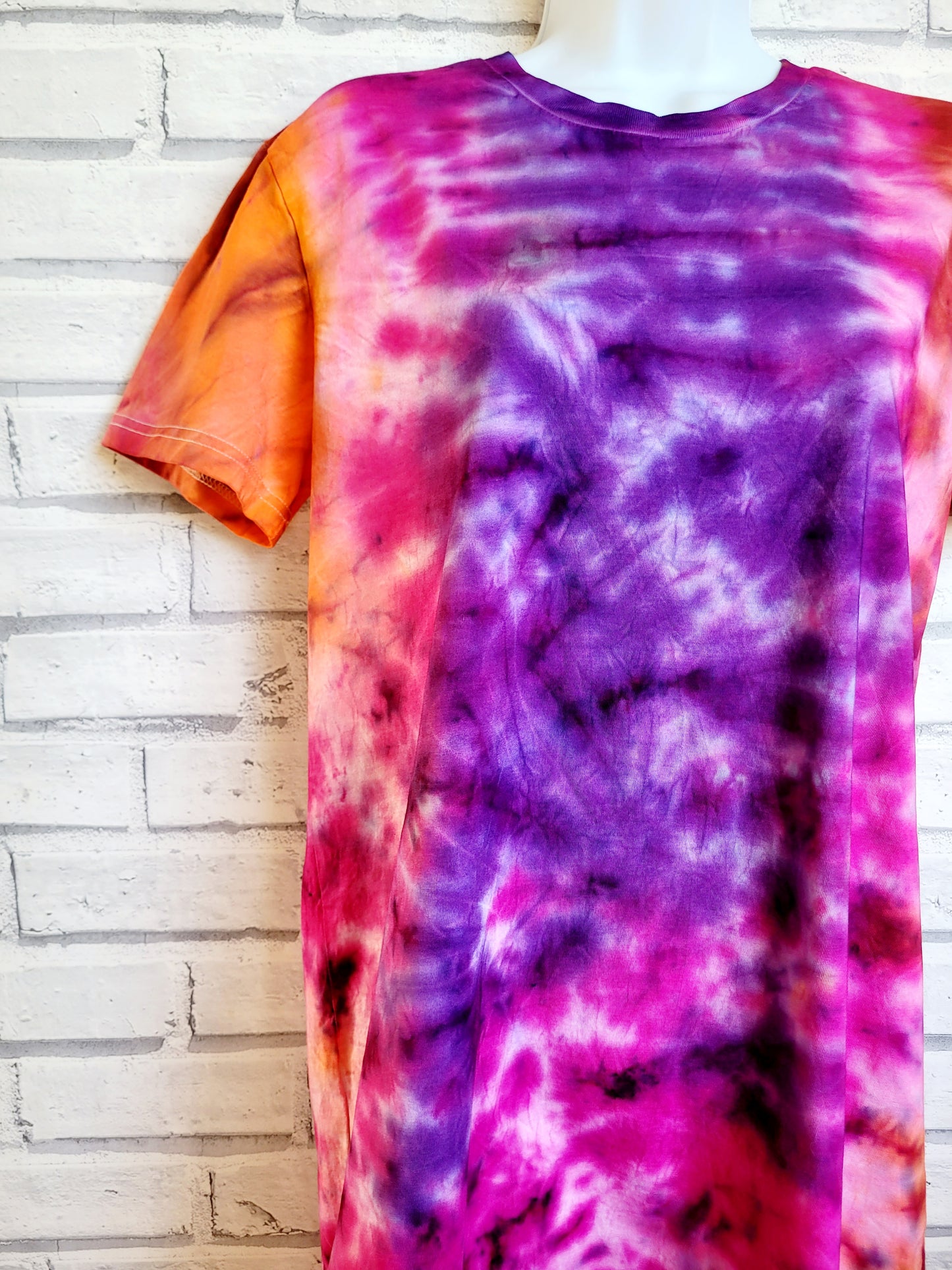 Tie Dye Organic Cotton Dress to fit size UK 10