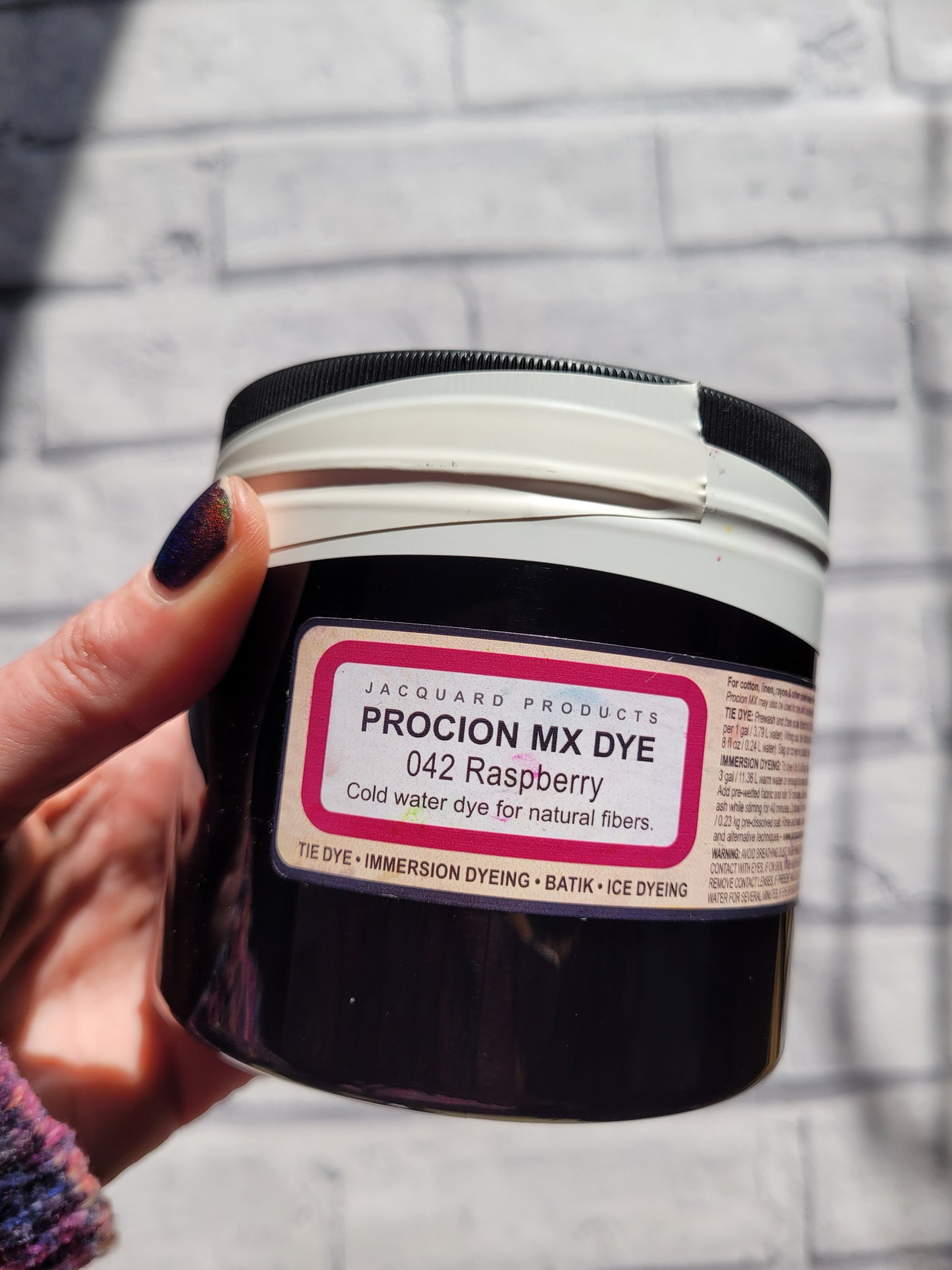 Raspberry Jacquard Procion MX Dye