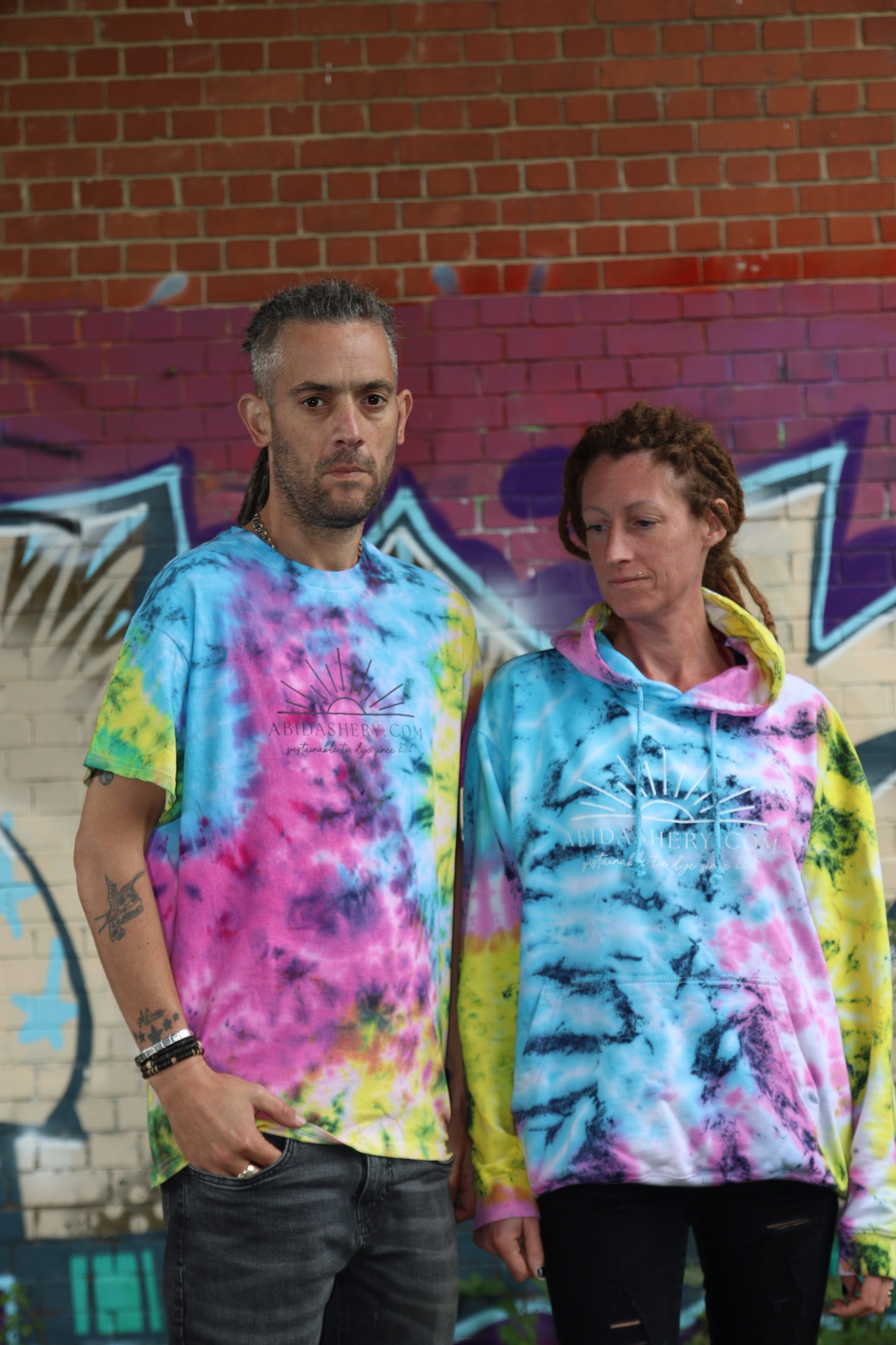 Tie Dye Hoodie | Ethical Festival Wear | Organic Cotton
