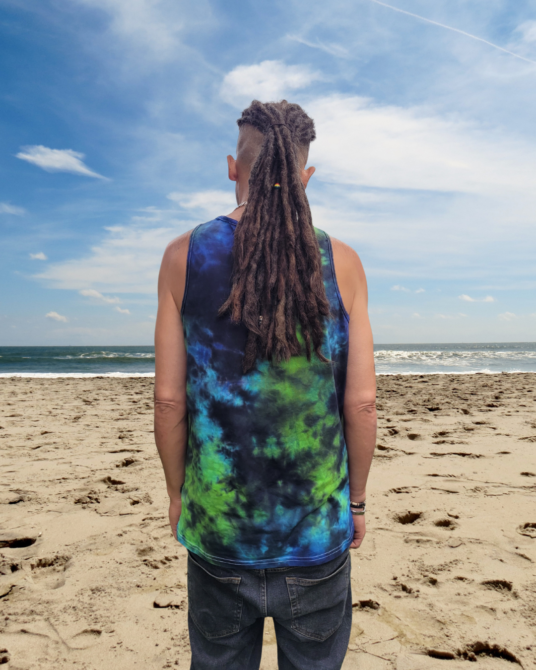 Galaxy Vibes | Tie Dye Tank Top | Summer Festival | Organic Cotton