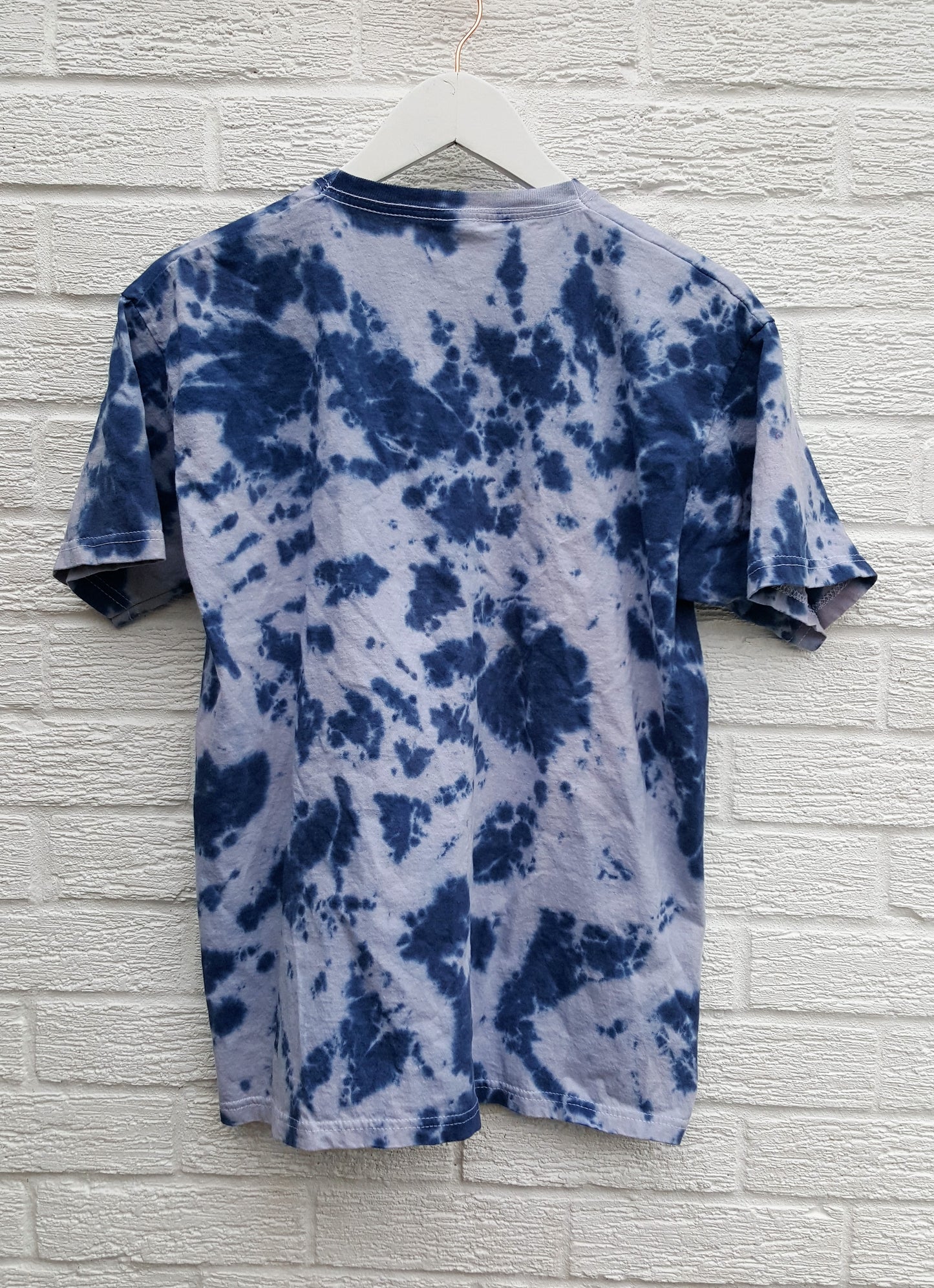 Navy Tie Dye T-shirt Organic Cotton
