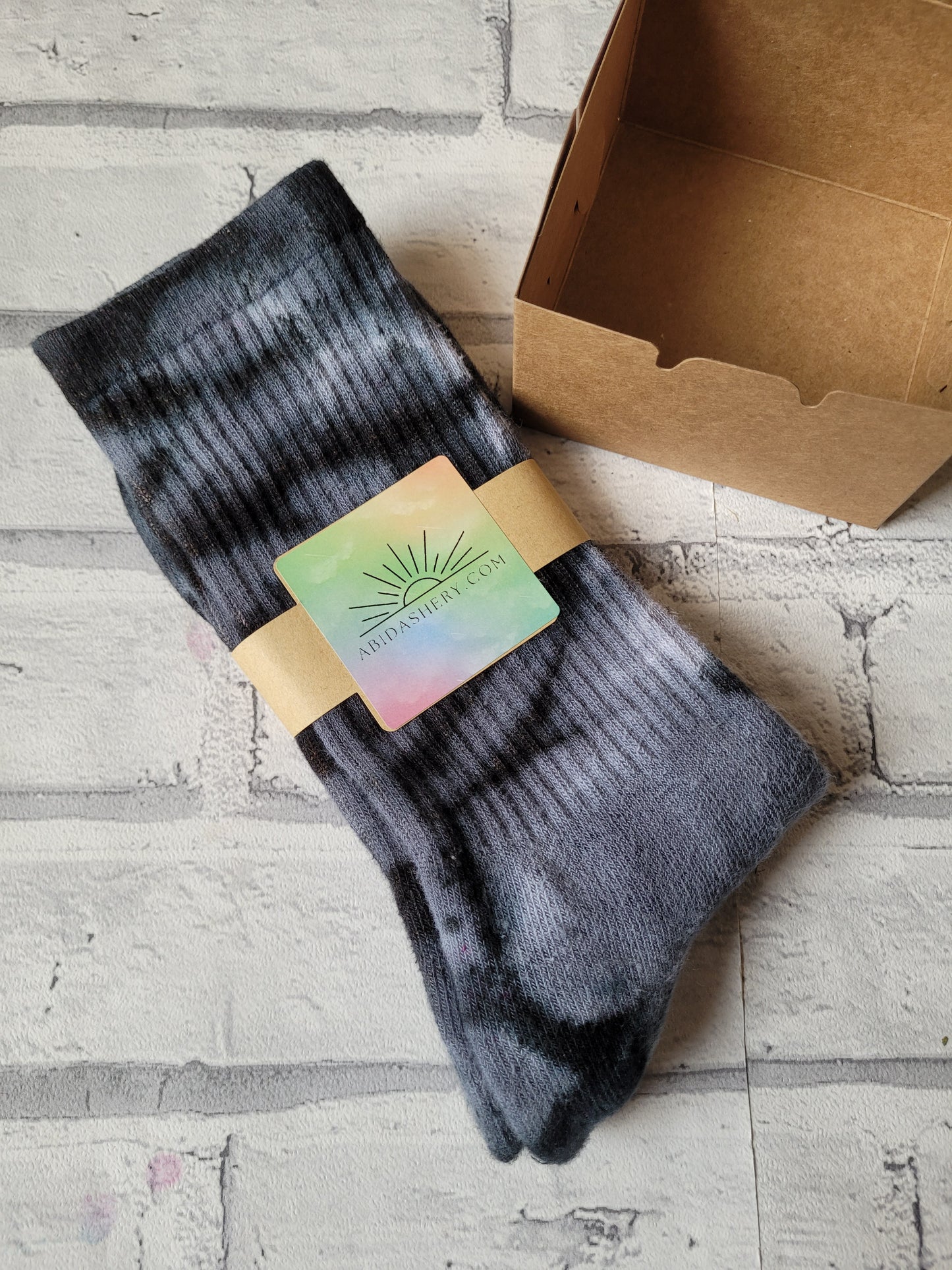 Stormy Skies Bamboo Sports Socks