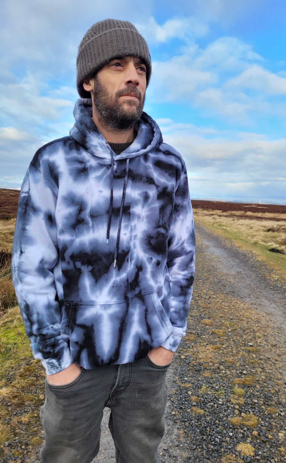 Valentines Stormy Skies Hoodie