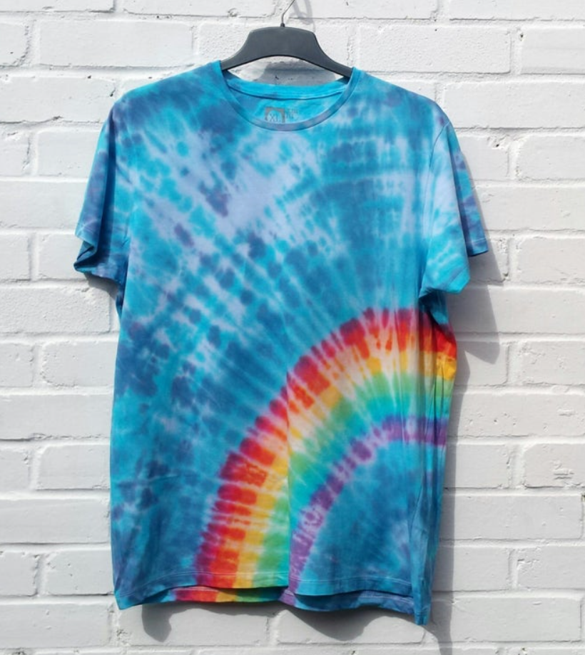 Blue Sky Rainbow Arch T-shirt