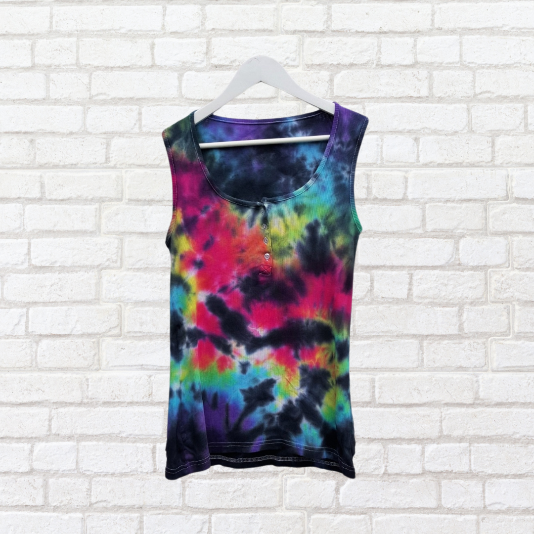 Galaxy Tie Dye Tank Top size UK 14 / US 10