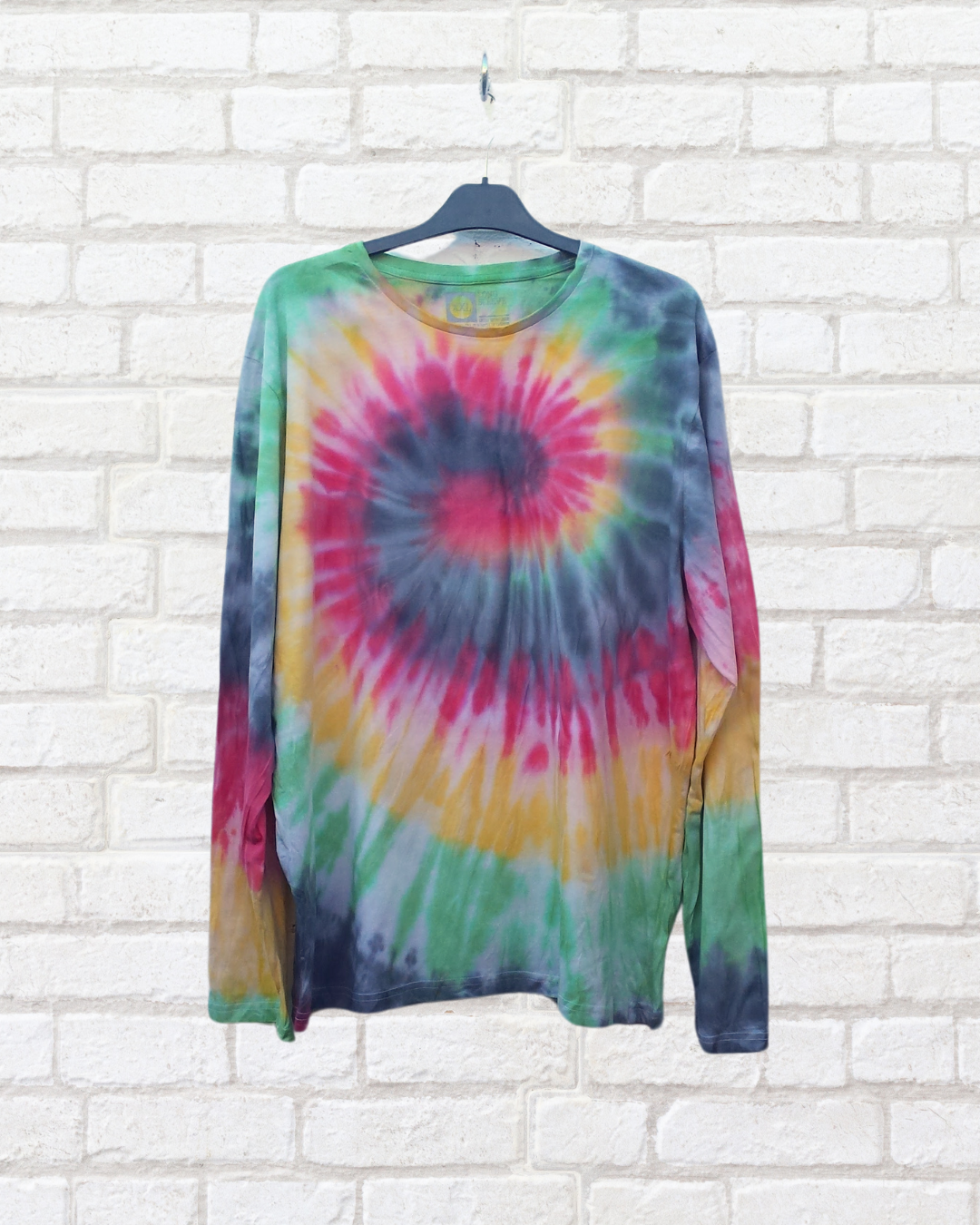 Rasta Tie Dye Long Sleeve T-shirt