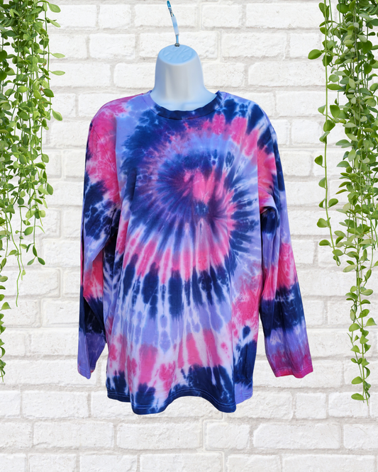 Tie Dye Long Sleeve Top | Unisex Fashion