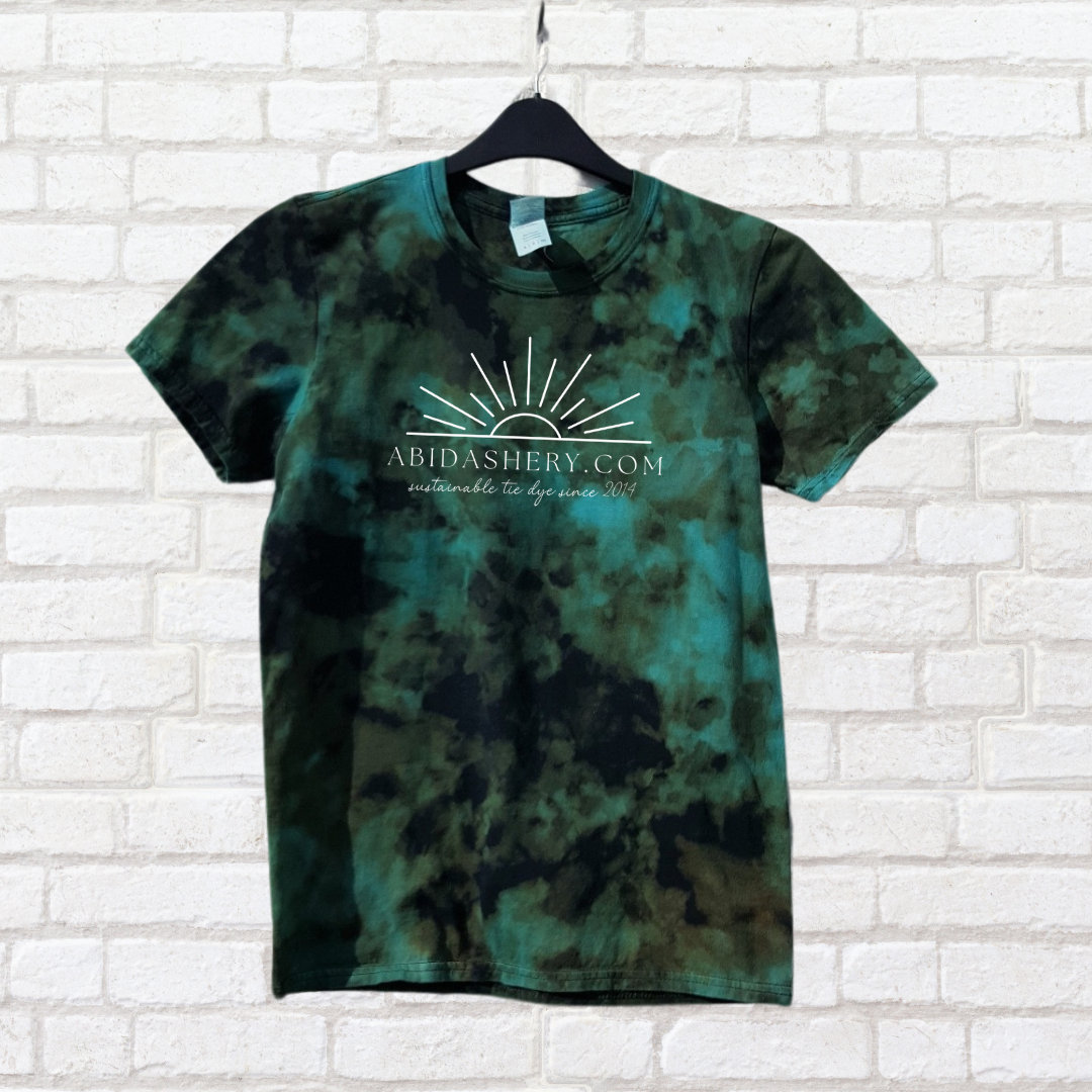 Men's Bleached T-shirt Blue