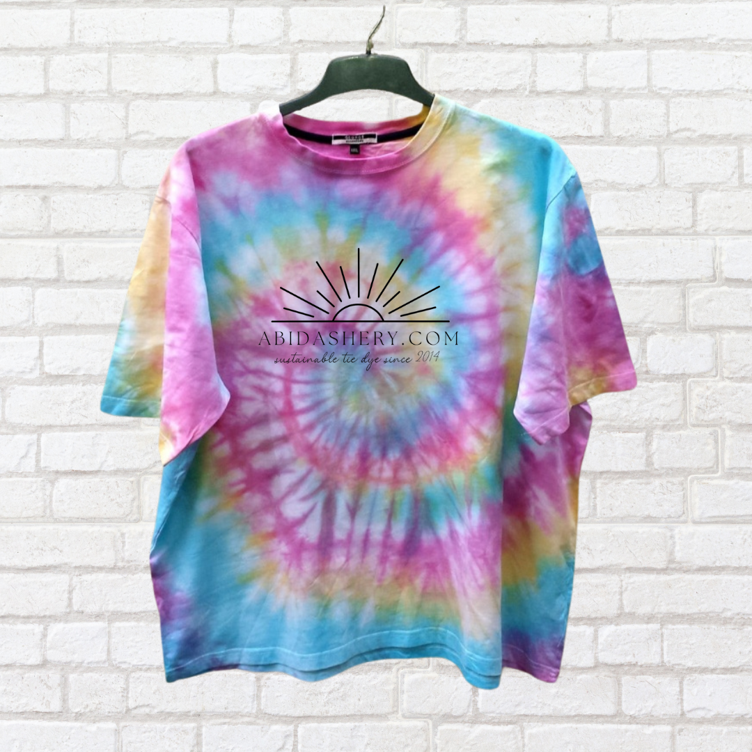 Pastel Tie Dye T-shirt Organic Cotton