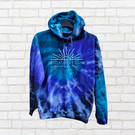 Tie Dye Hoodies UK Bleached Hoodie AbiDashery AbiDashery Tie Dye
