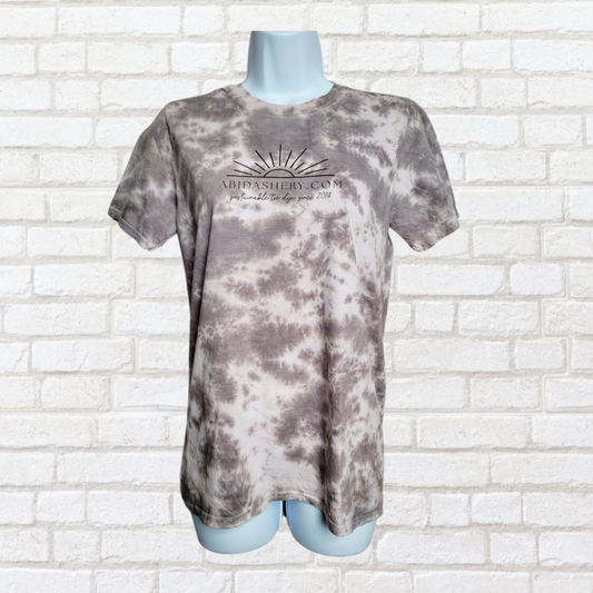 Storm Grey Tie Dye T-shirt Organic Cotton