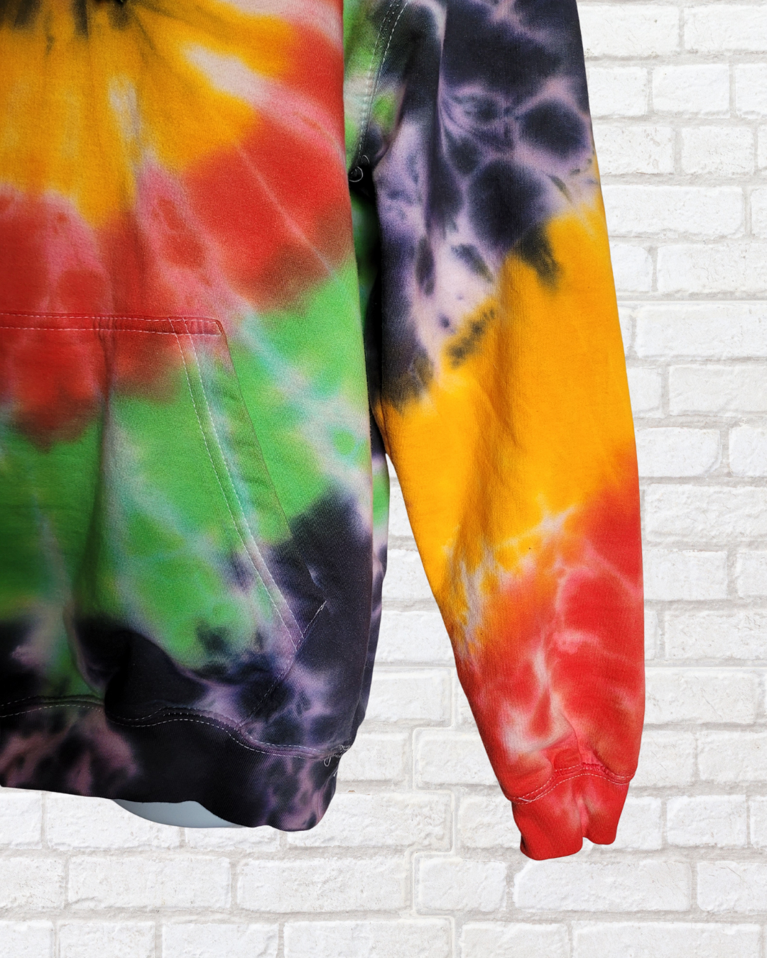 Rasta Tie Dye Hoodie | Organic Cotton