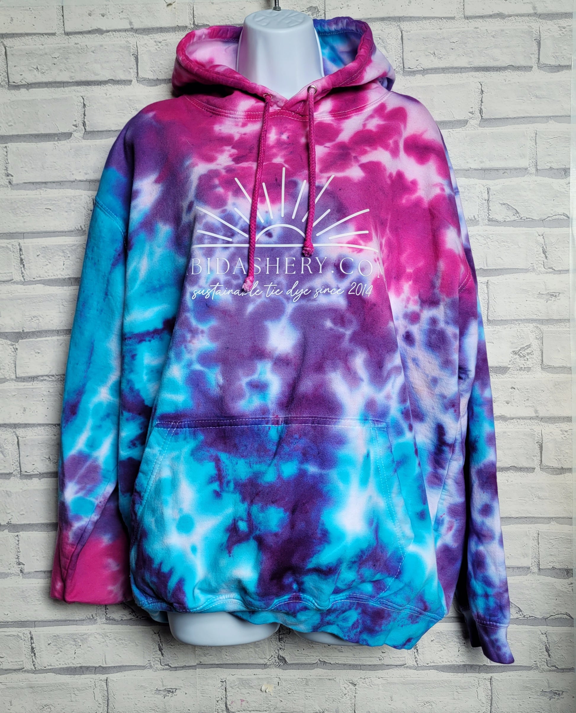 Pink Forever 21 Womens Tie Dye Sweatshirt Sweatshirt Tie Dye