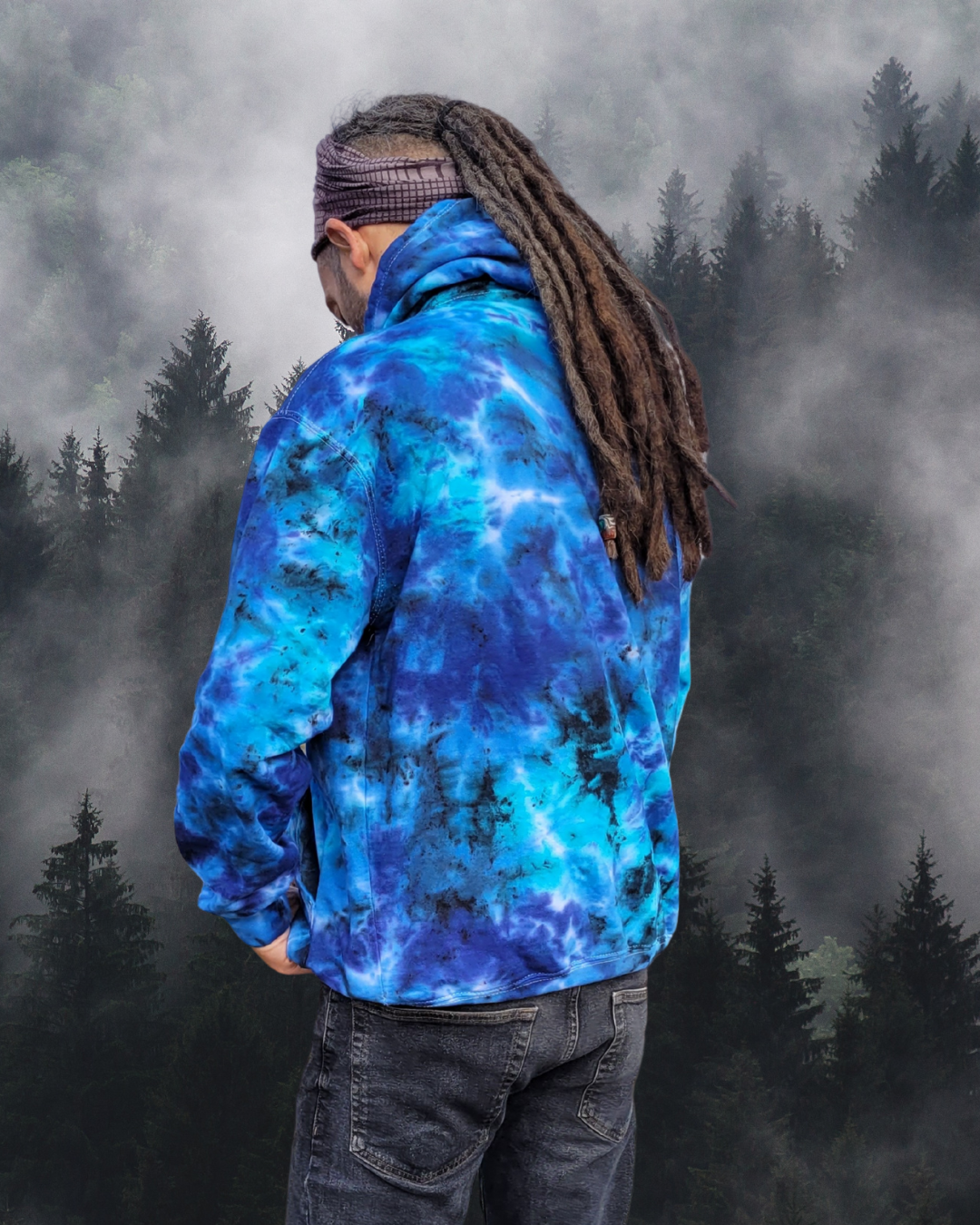 Son of a Witch Tie Dye Halloween Hoodie | Organic Cotton | Sustainable Fall Fashion