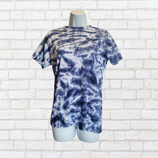 Navy Tie Dye T-shirt Organic Cotton