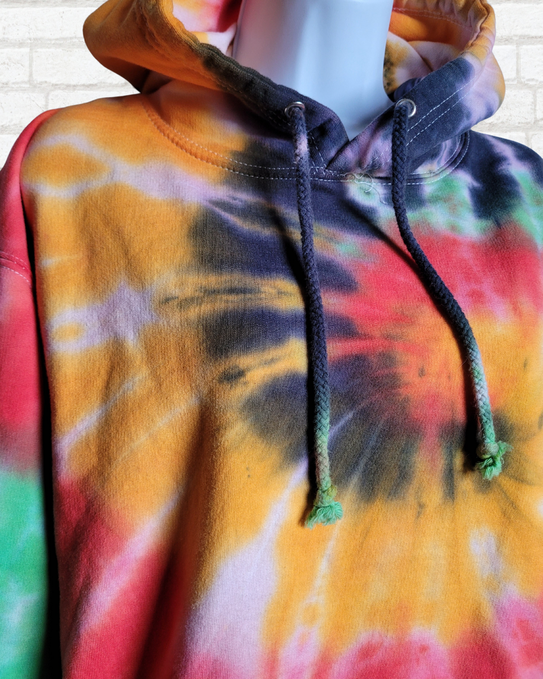 Rasta Tie Dye Hoodie | Organic Cotton