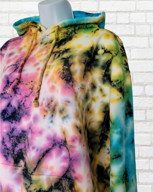 Tie Dye Hoodie | Ethical Festival Wear | Organic Cotton