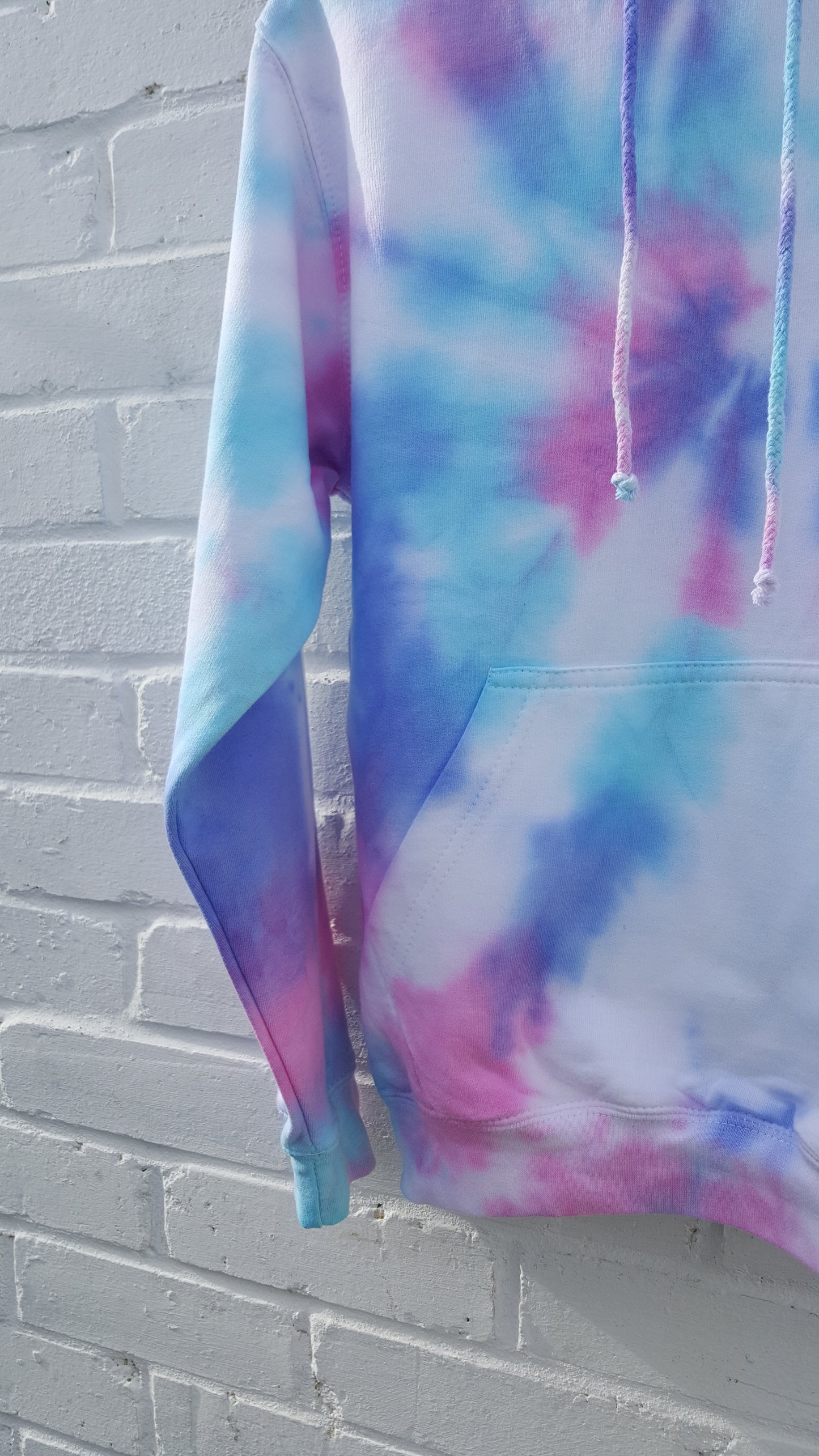 tie dye hoodie UK pocket