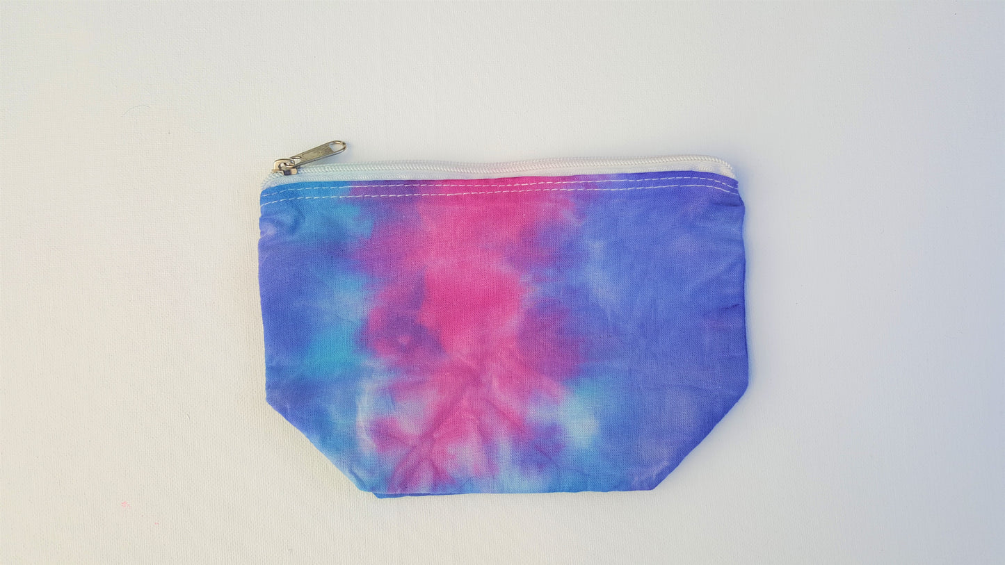 Pastel Tie Dye Pencil Case - Pouch - Make-Up Bag