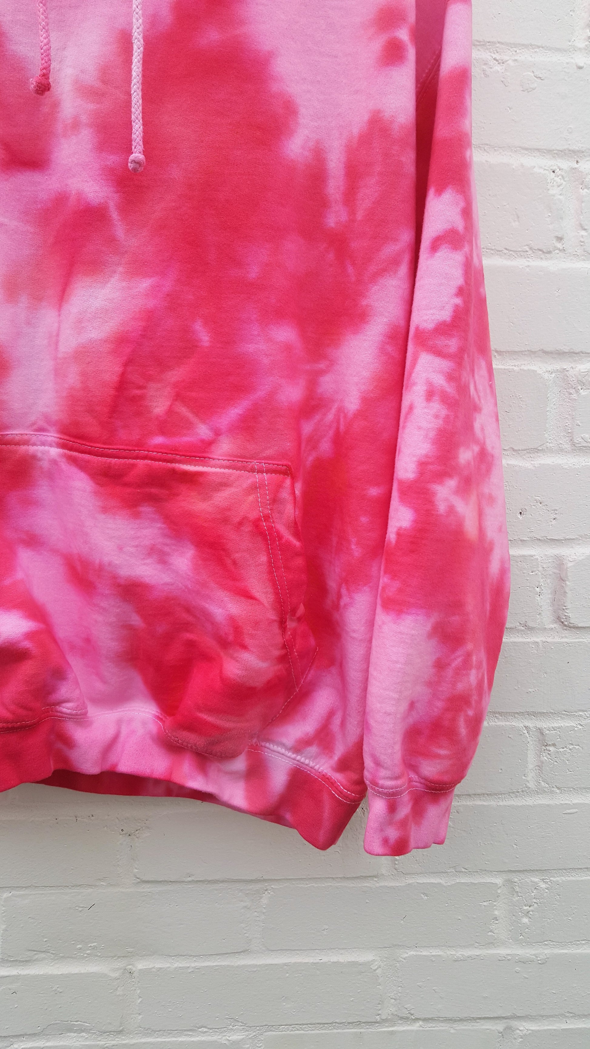 Red Tie Dye Hoodie
