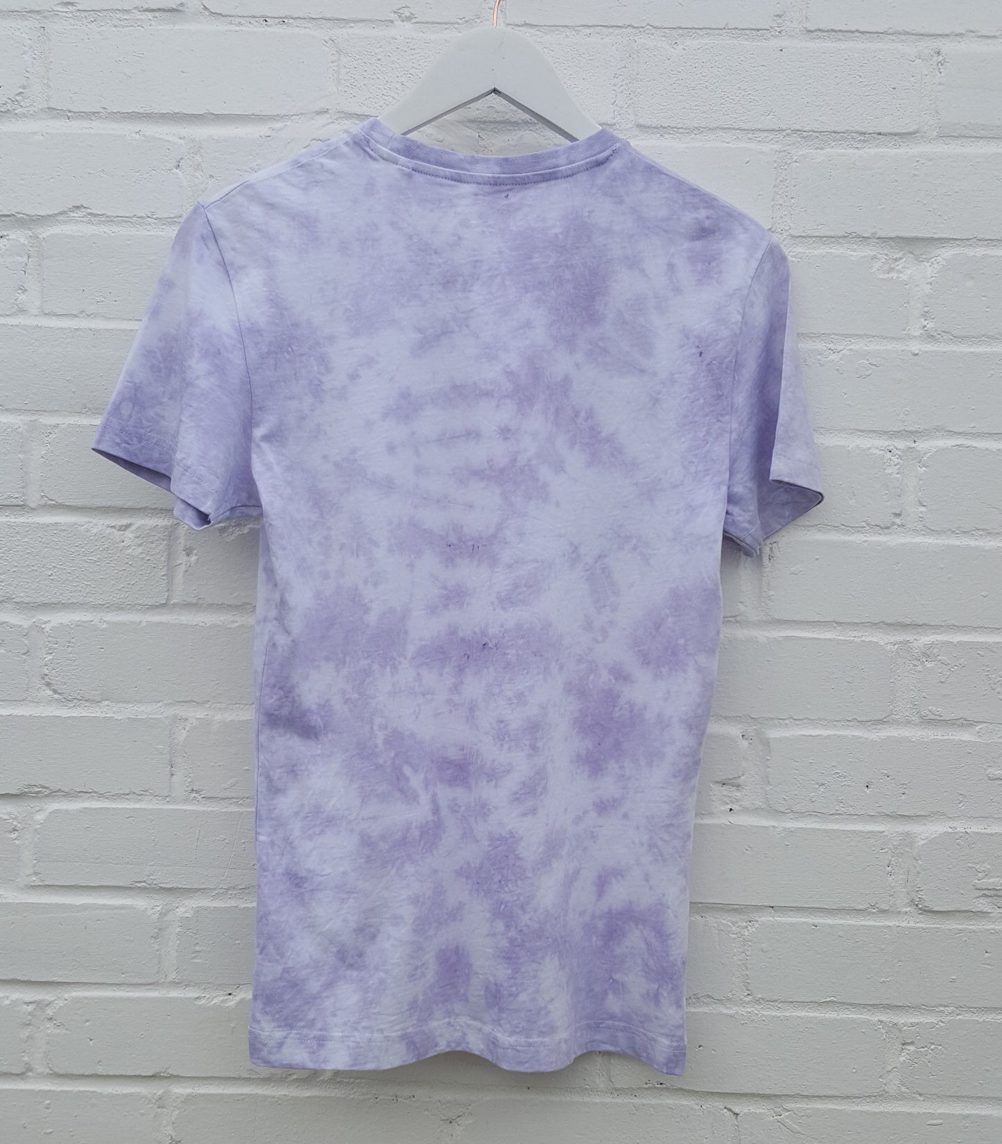 Lilac Ethical Men's T-shirt Tie Dye size S