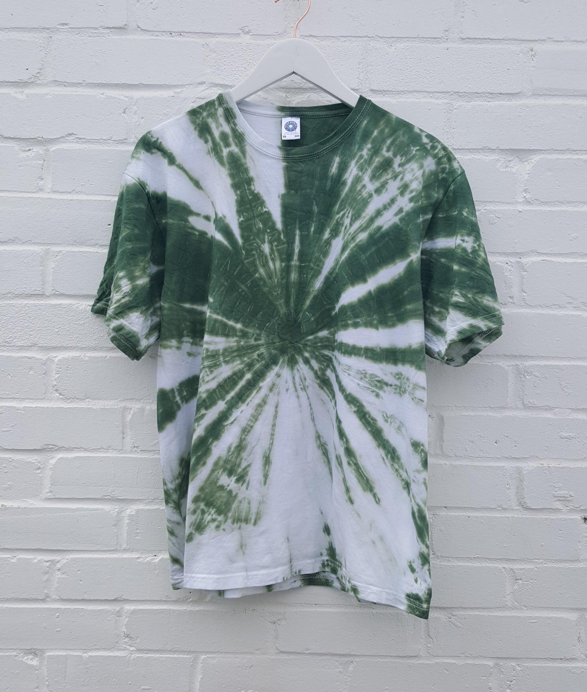 Khaki Green Tie Dye Shirt