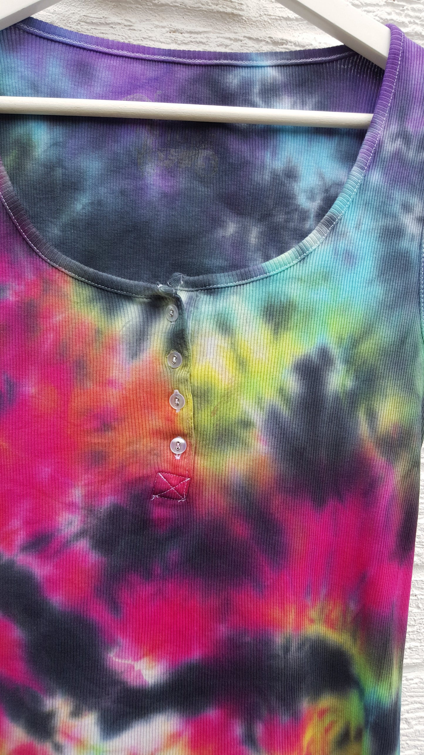 Galaxy Tie Dye Tank Top size UK 14 / US 10