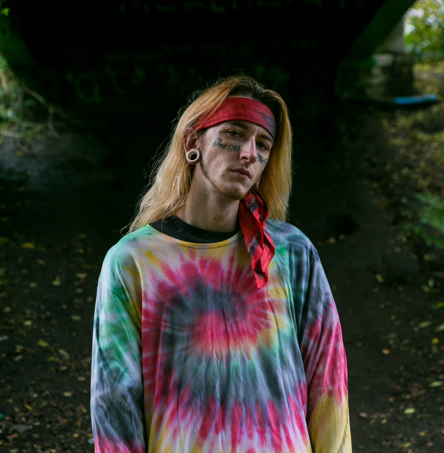 Rasta Tie Dye Long Sleeve T-shirt