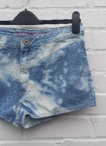 High Waist Ethical Denim Shorts