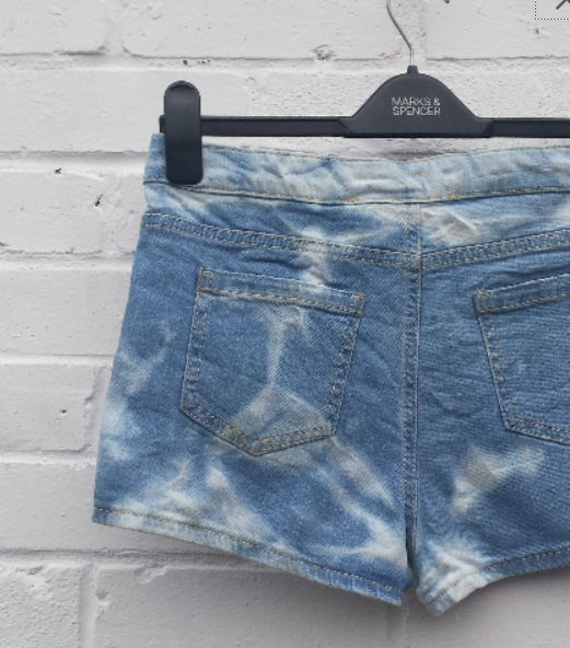 High Waist Ethical Denim Shorts