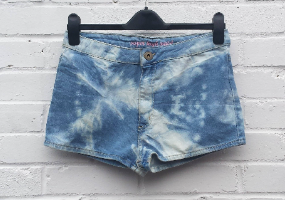 High Waist Ethical Denim Shorts