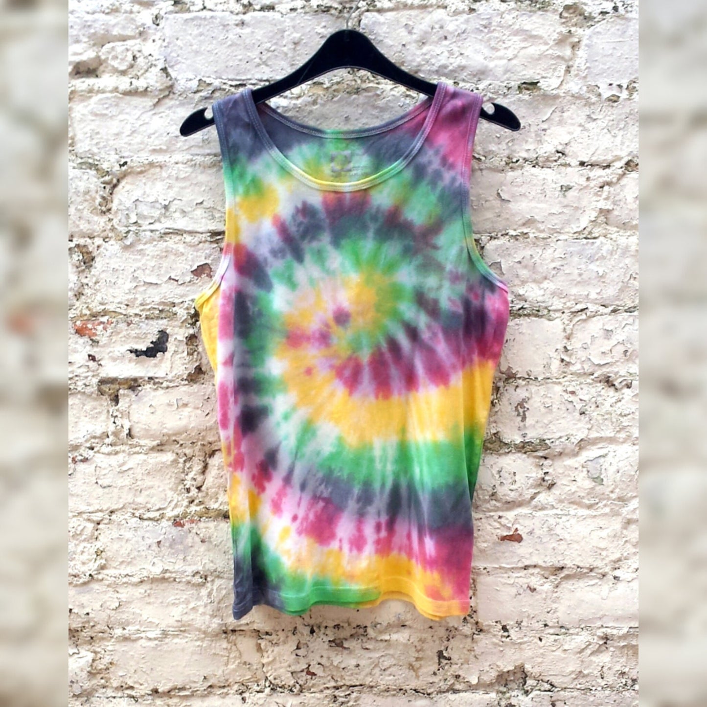 Rasta Tie Dye Tank | Unisex Fashion